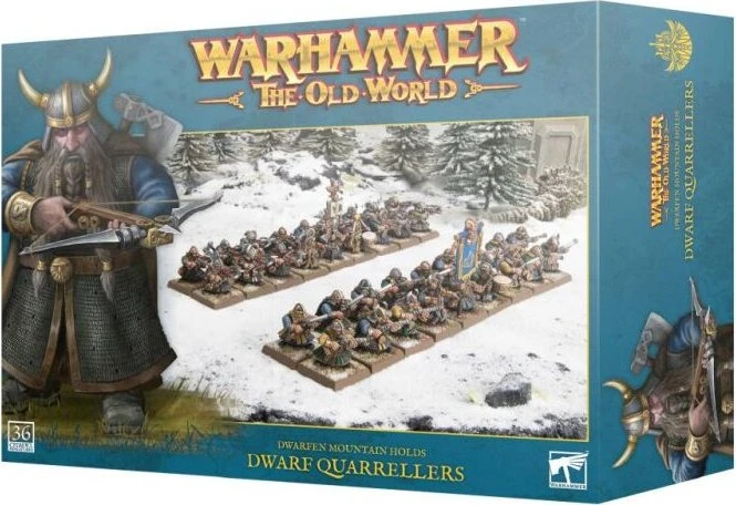 Games Workshop Warhammer The Old World - Dwarfen Mountain Holds - Dwarf Quarrelers
