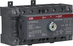 ABB Lastumschalter 4-polig 63A o. Griff u. Welle I-0-II