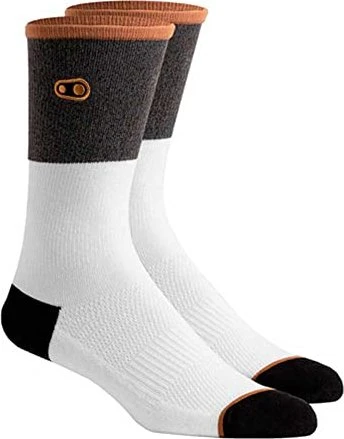 CrankBrothers Icon Casual Fahrradsocken white/grey/gum