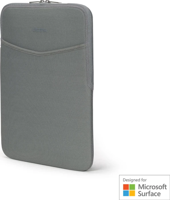 Dicota Sleeve Eco Slim für Microsoft Surface L, grau