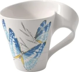 Villeroy & Boch NewWave Caffè Morpho Cypris Becher mit Henkel inkl. Geschenkkarton 300ml
