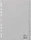 Durable Alphabetregister A4, grau, 20er Teilung (651010)