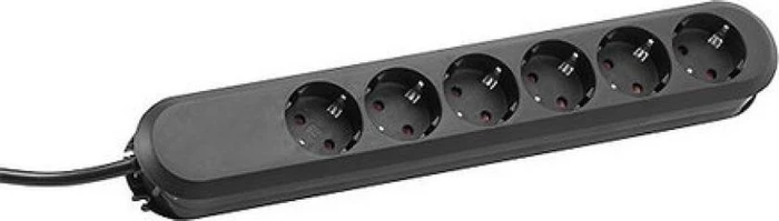 Bachmann Smart, 6-fach, 1.5m, schwarz