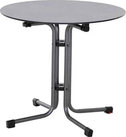 Siena Garden Sola Klapptisch 80cm anthrazit