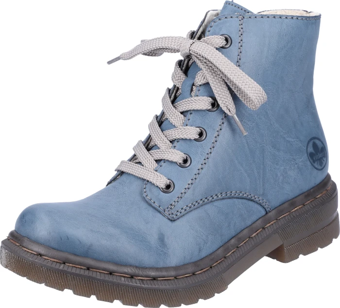 Rieker Schnürstiefel blau (Damen)