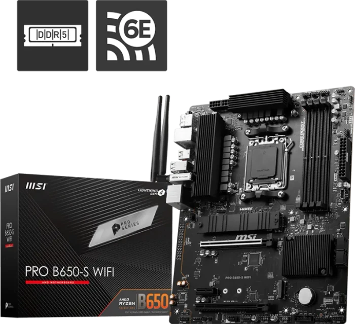 MSI PRO B650-S WIFI (AMD AM5)