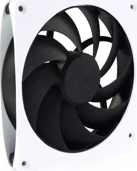 Alphacool Apex Stealth Metall Weiß 2500rpm, 140mm