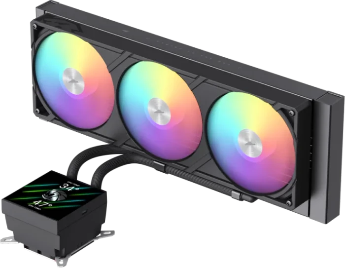 GameMax Glacier 360 BK, schwarz