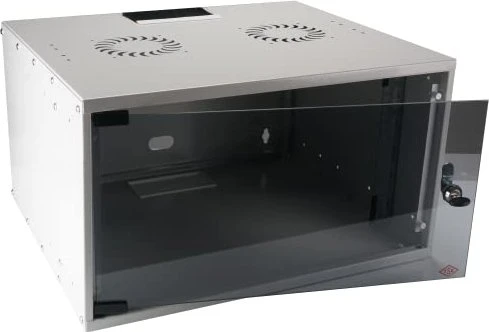 EFB Elektronik Basic Wandgehäuse 9HE, Sicherheitsglastür, IP2X, grau, 450mm tief