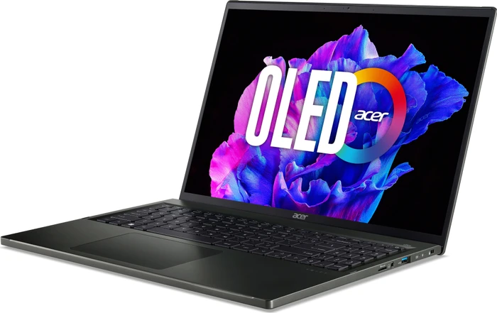 Acer Swift Edge SFE16-43-R12K, Olivine Black, Ryzen 7 7840U, 16GB RAM, 512GB SSD, DE