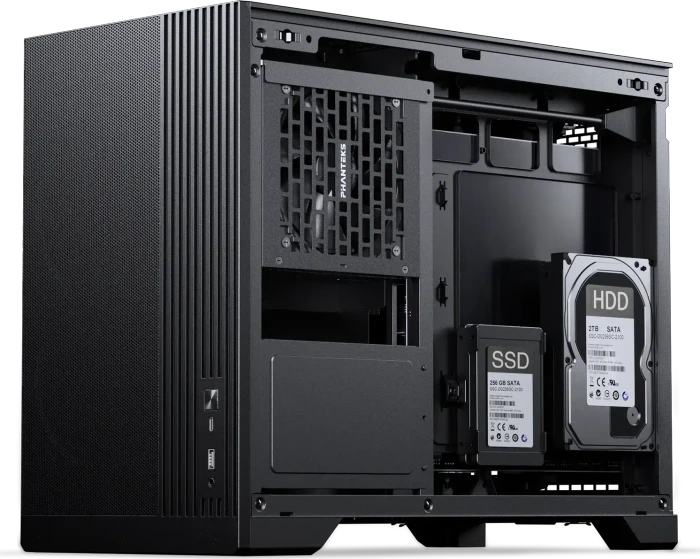 Phanteks XT M3 Black, schwarz, M25, inkl. 3x Lüfter, Glasfenster