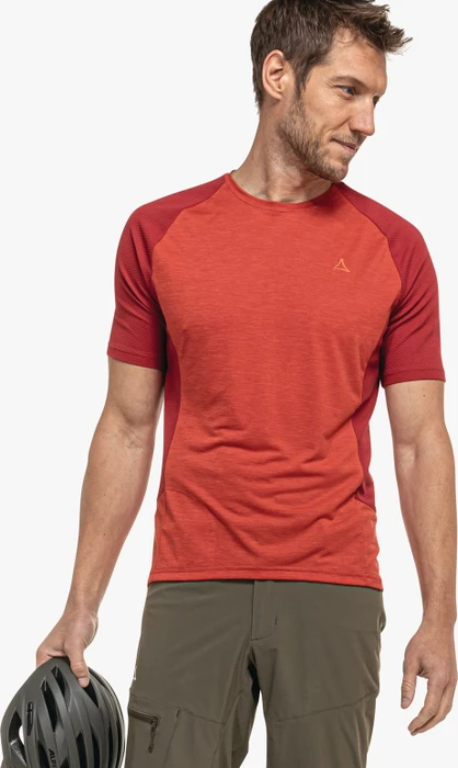 Schöffel Auvergne Trikot kurzarm goji berry (Herren)