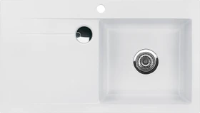 systemceram Stema 90 F Einbau Becken rechts satin