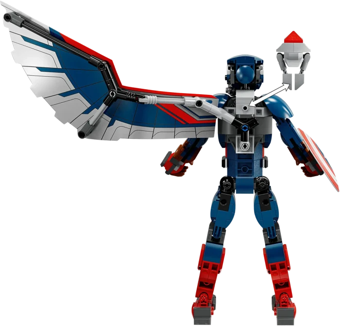 LEGO Marvel Super Heroes Spielset - New Captain America Baufigur
