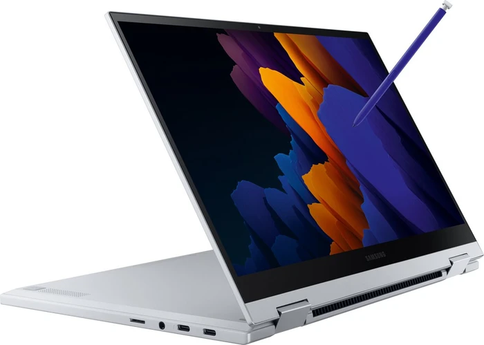 Samsung Galaxy Book Flex2 5G 13.3", Royal Silver, Core i7-1165G7, 16GB RAM, 512GB SSD, 5G, UK