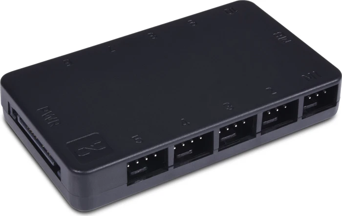 Alphacool Core 10x 4-Pin PWM Splitter, Lüfterverteiler, 10-fach