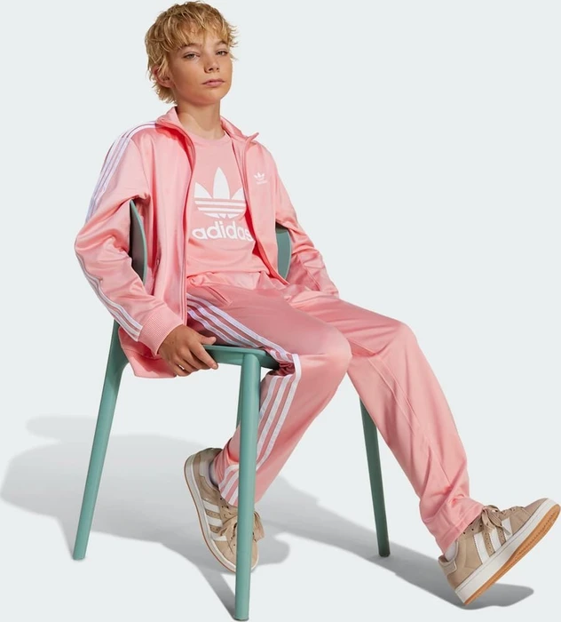 adidas Adicolor Firebird Trainingshose lang semi pink spark (Junior)