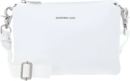 Mandarina Duck Mellow Leather Small Umhängetasche weiß