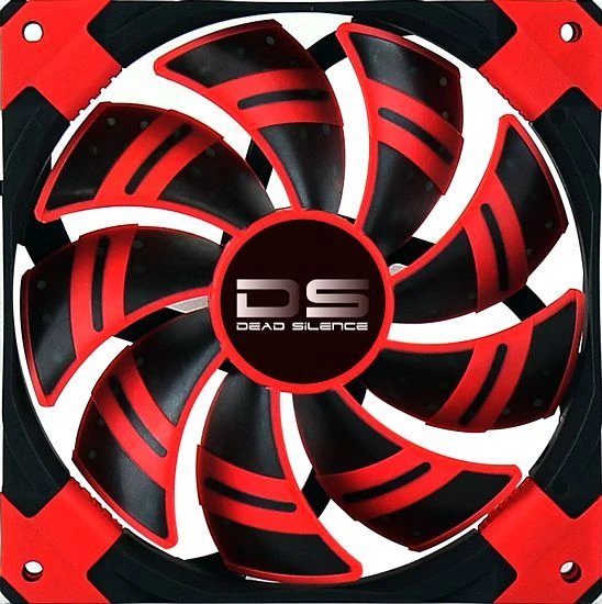 AeroCool Dead Silence Red Edition, 140mm