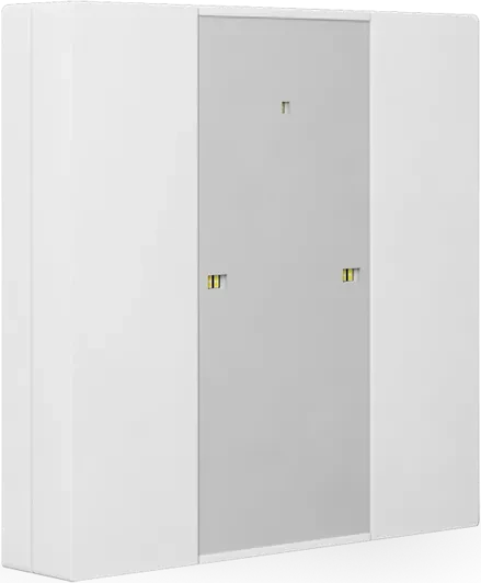 MDT Taster Plus 55 Gen2 2-fach reinweiß matt