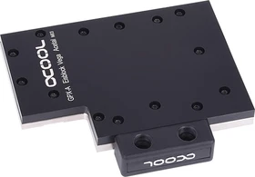 Alphacool Eisblock GPX-A Acetal AMD RX Vega M03 mit Backplate, schwarz (11646)