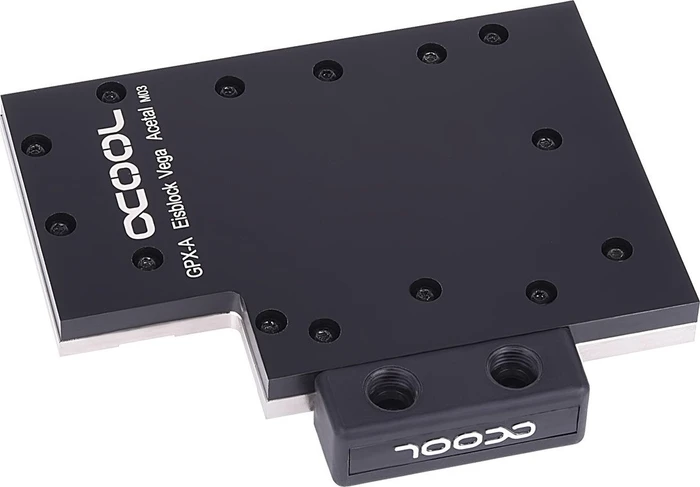 Alphacool Eisblock GPX-A Acetal AMD RX Vega M03 mit Backplate, schwarz