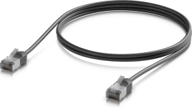 Ubiquiti UniFi Premium Patchkabel Outdoor, Cat6a, RJ-45/RJ-45, 1m, schwarz