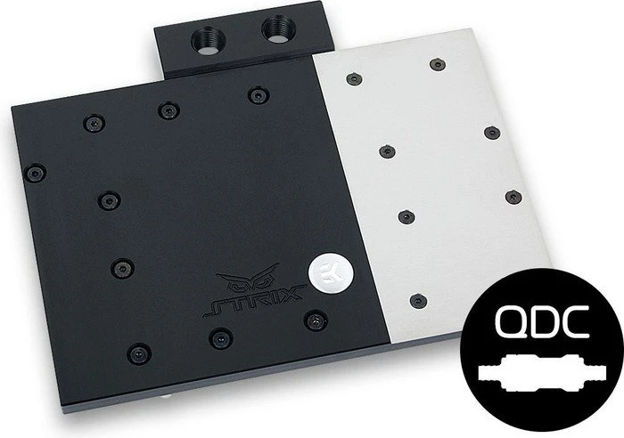 EK Water Blocks EK-FC980 GTX Ti Strix, Nickel Acetal, vorgefüllt für Predator QDC-Serie