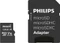 Philips microSDXC R80/W30 128GB Kit, UHS-I U1, A1, Class 10 Vorschaubild
