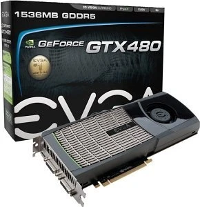 EVGA GeForce GTX 480 SSC, 1.5GB GDDR5, 2x DVI, Mini HDMI