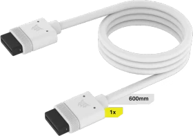 Corsair iCUE LINK Verlängerung, 60cm, weiß
