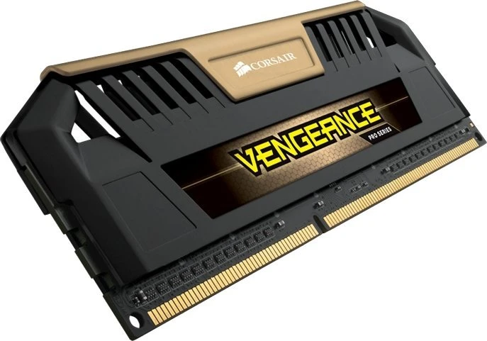 Corsair Vengeance Pro gold UDIMM 8GB Kit, DDR3-1600, CL9-9-9-24
