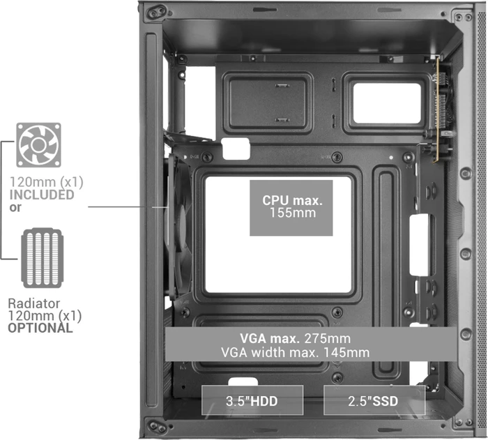 Mars Gaming MC-MESHPRO White
