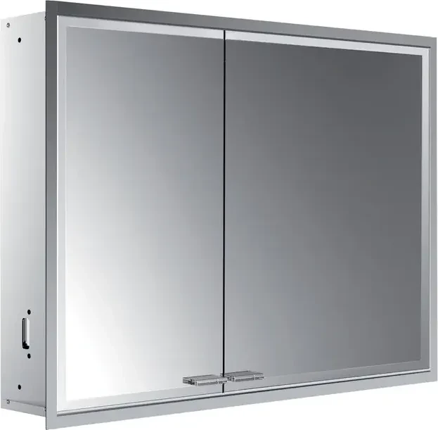 Emco Asis Prestige 2 LED-Lichtspiegelschrank 91.5cm, ohne light System, breite Tür rechts