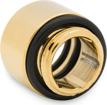 EK Water Blocks Quantum Line EK-Quantum Torque Micro HDP 12 Fitting G1/4" auf 12mm, gold