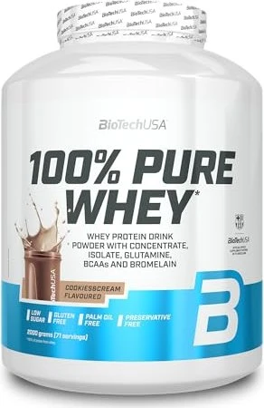 BioTech USA 100% Pure Whey Cookies & Cream 2kg