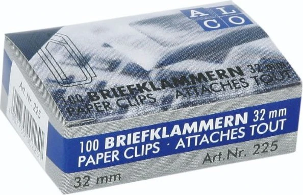 Alco Briefklammern verzinkt