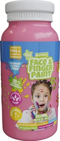 Boti Natural Face & Fingerpaint Fingerfarbe, pink, 250ml
