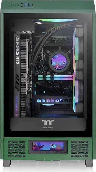 Thermaltake LCD Panel Kit 3.9" für Thermaltake The Tower 200, grün