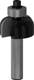 Bosch Professional HM Hohlkehlfräser, (R1)6x(D)24.7x13x53mm, 1 Stück