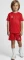 hummel Logo Set kurzarm true red (Junior) Vorschaubild