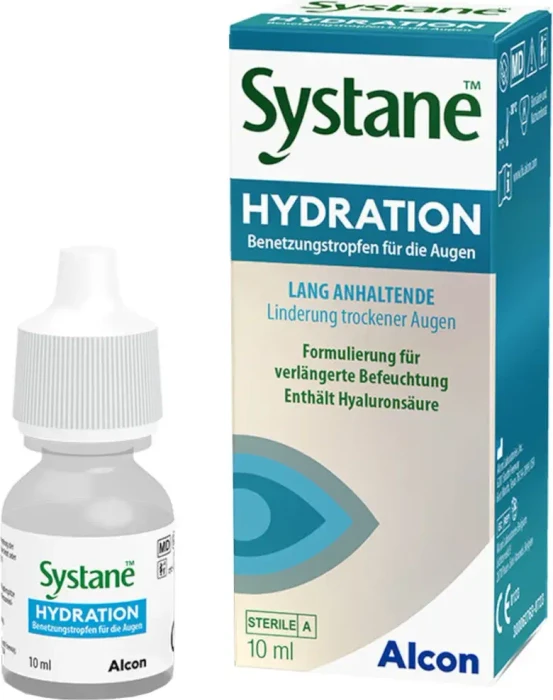 Alcon Systane Hydration Benetzung Augentropfen, 10ml