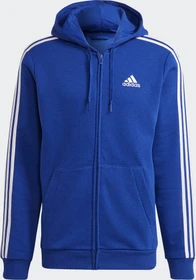 adidas Essentials Fleece 3-Streifen Hoodie royal blue/white (Herren)