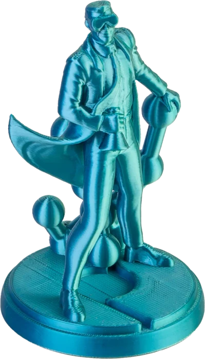 Polymaker Panchroma Dual Silk PLA, Caribbean Sea (Blue-Green), Spule, 1.75mm, 1.00kg