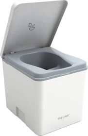 Trelino Evo M tragbare Toilette ohne Füllstandsanzeige Campingtoilette weiß