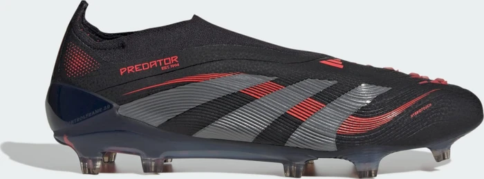 adidas Predator Elite Laceless FG core black/grey four/lucid red