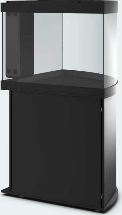 Juwel Trigon 350 LED Aquarium-Set mit Unterschrank, schwarz/schwarz, 350l