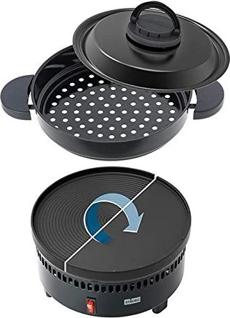 Stöckli Maroniofen mit Grill- und Crêpeplatte