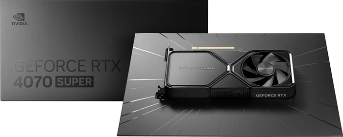 NVIDIA GeForce RTX 4070 SUPER Founders Edition, 12GB GDDR6X, HDMI, 3x DP