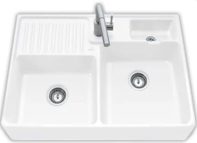 Villeroy & Boch Spülstein Becken rechts snow white